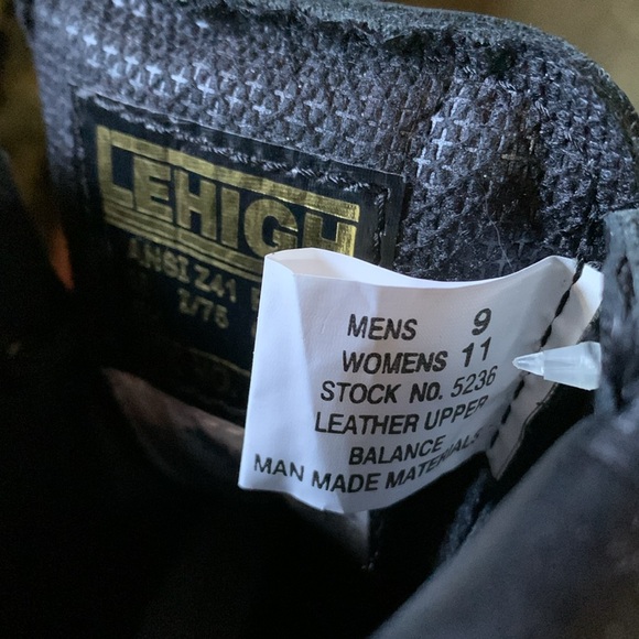 Black Safety Work Boots - Picture 3 of 6